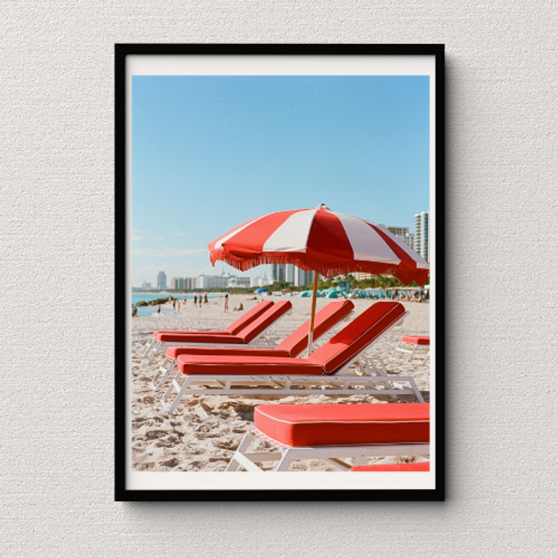 Bilde av Rd parasoll #2 South Beach foto 